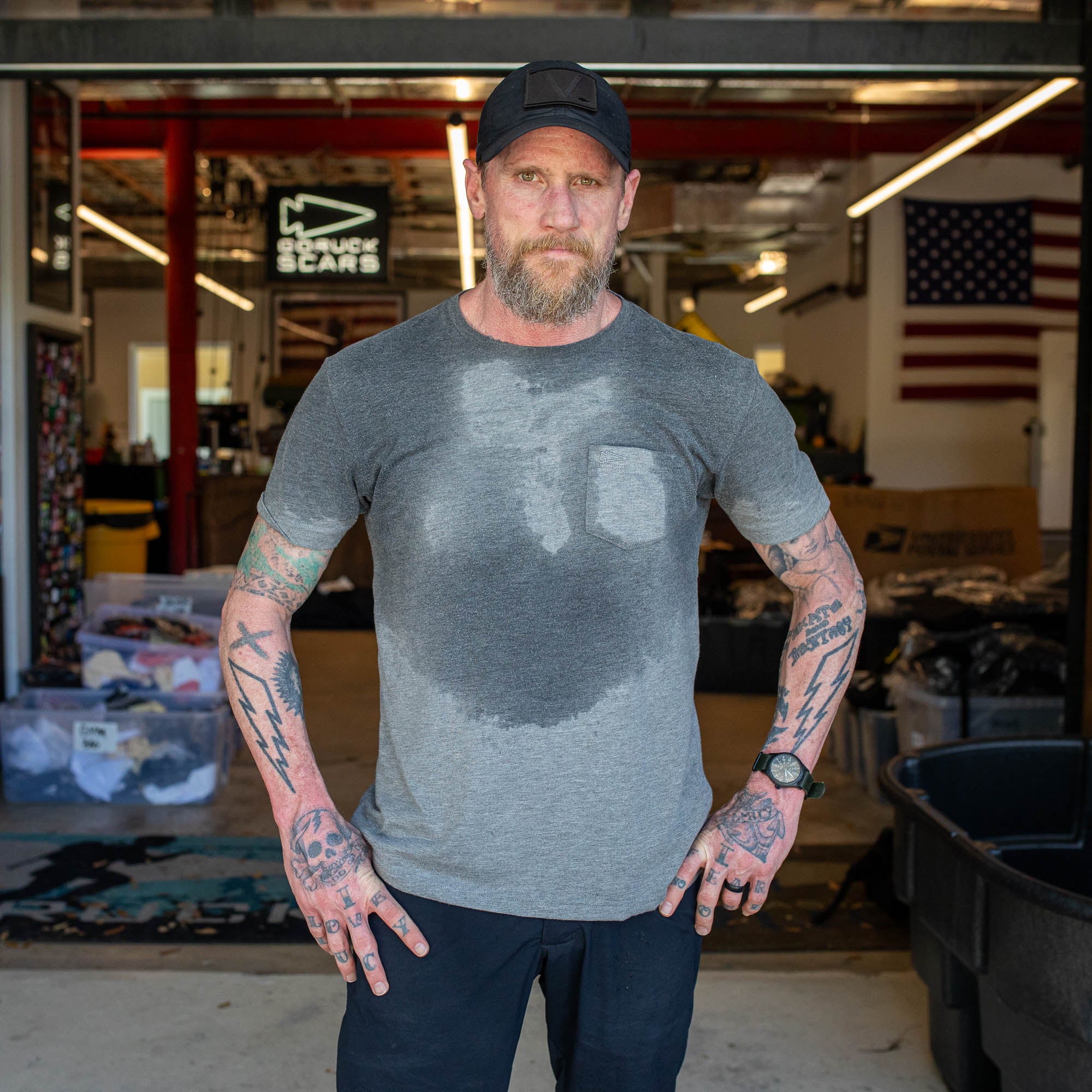 Short Sleeve Pocket Tee - Tri-BlendX - Image 5