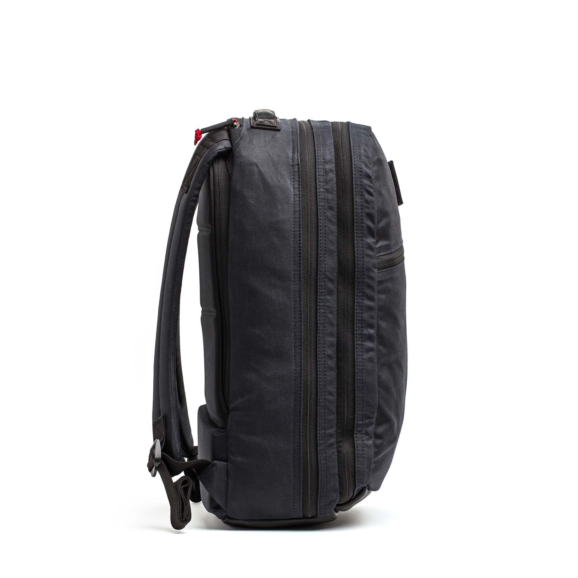 Double Compartment Bullet Ruck - Heritage Waxed Canvas - 18L - Image 10