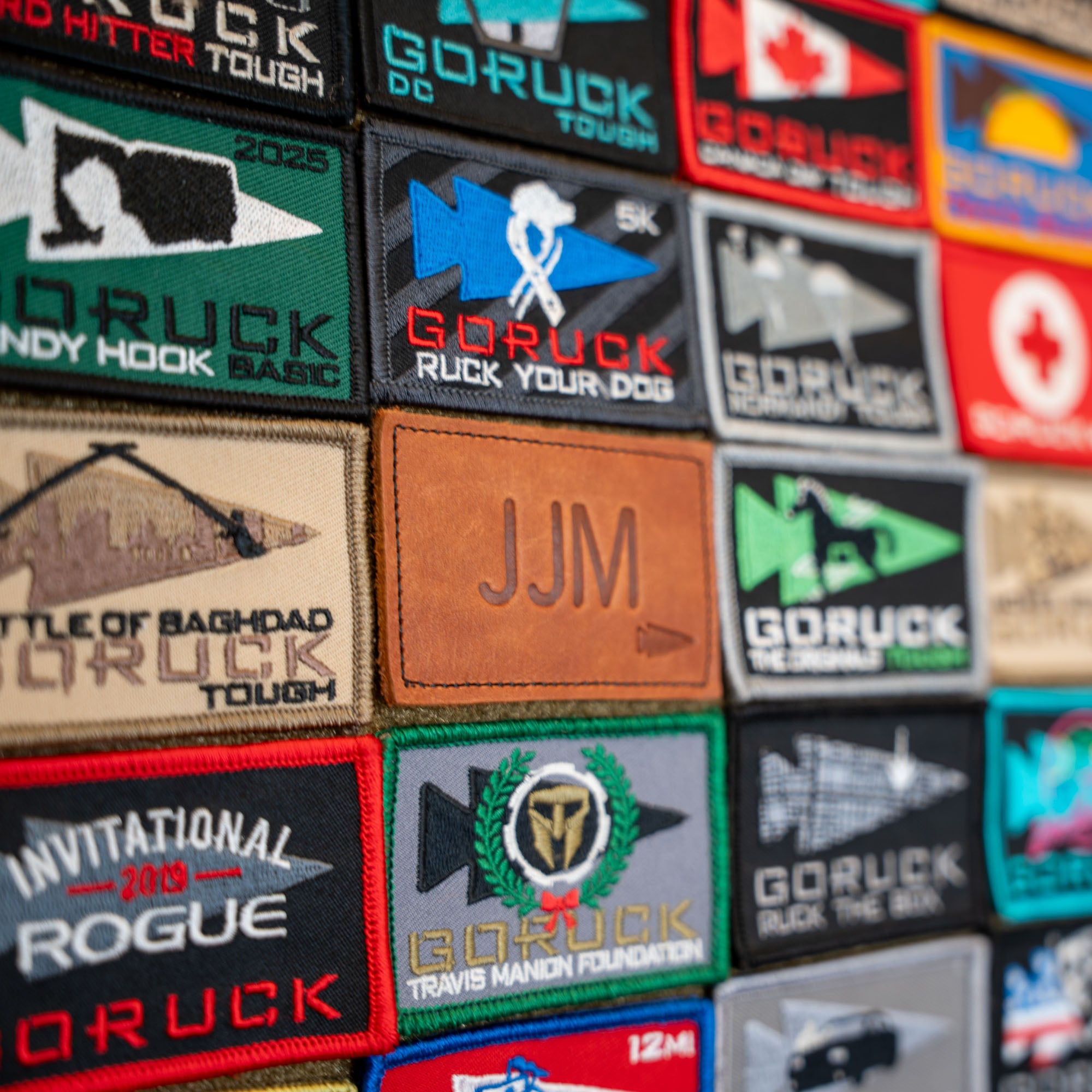 Patch - Custom Leather Monogram - Image 13