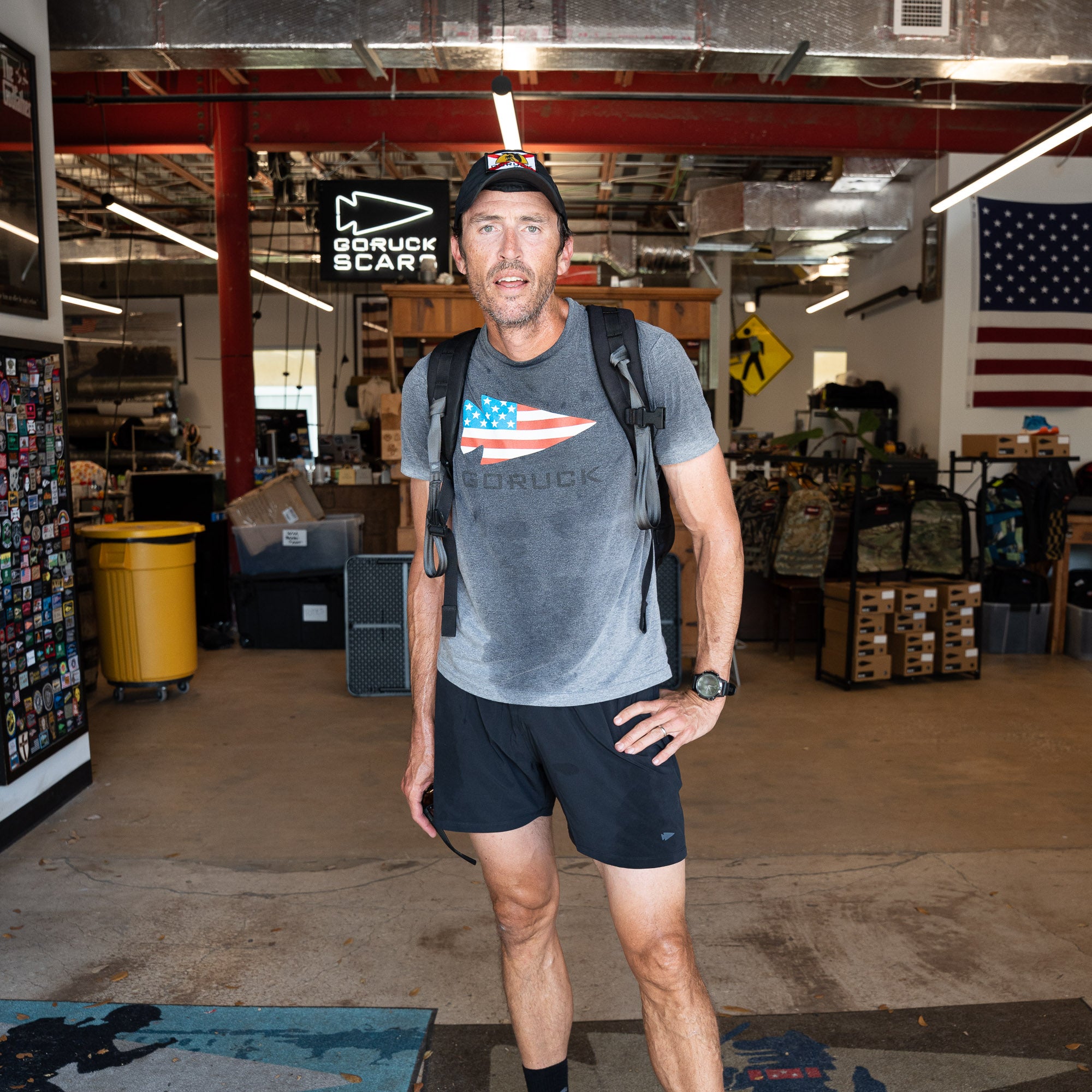 GORUCK Flag Spearhead Tee - Unisex Tri-BlendX - Image 8