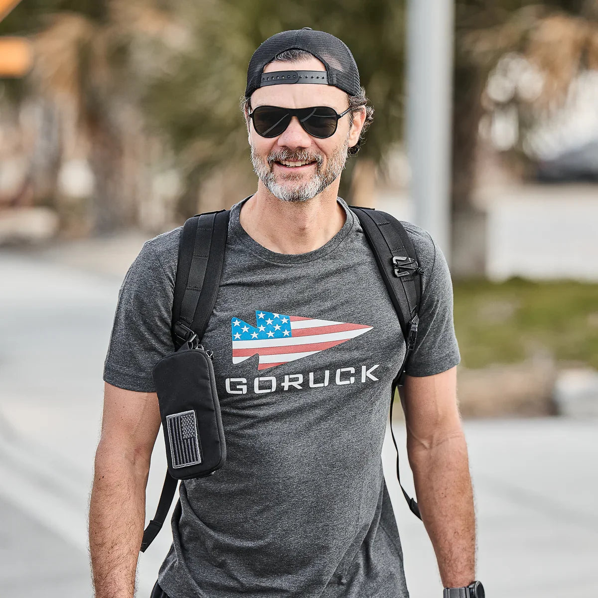GORUCK Flag Spearhead Tee - Unisex Tri-BlendX - Image 11