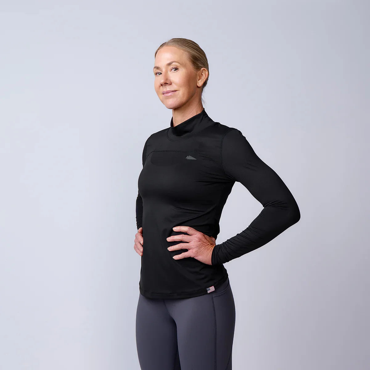 Women??s Long Sleeve Mock Neck - ToughMesh - Image 3