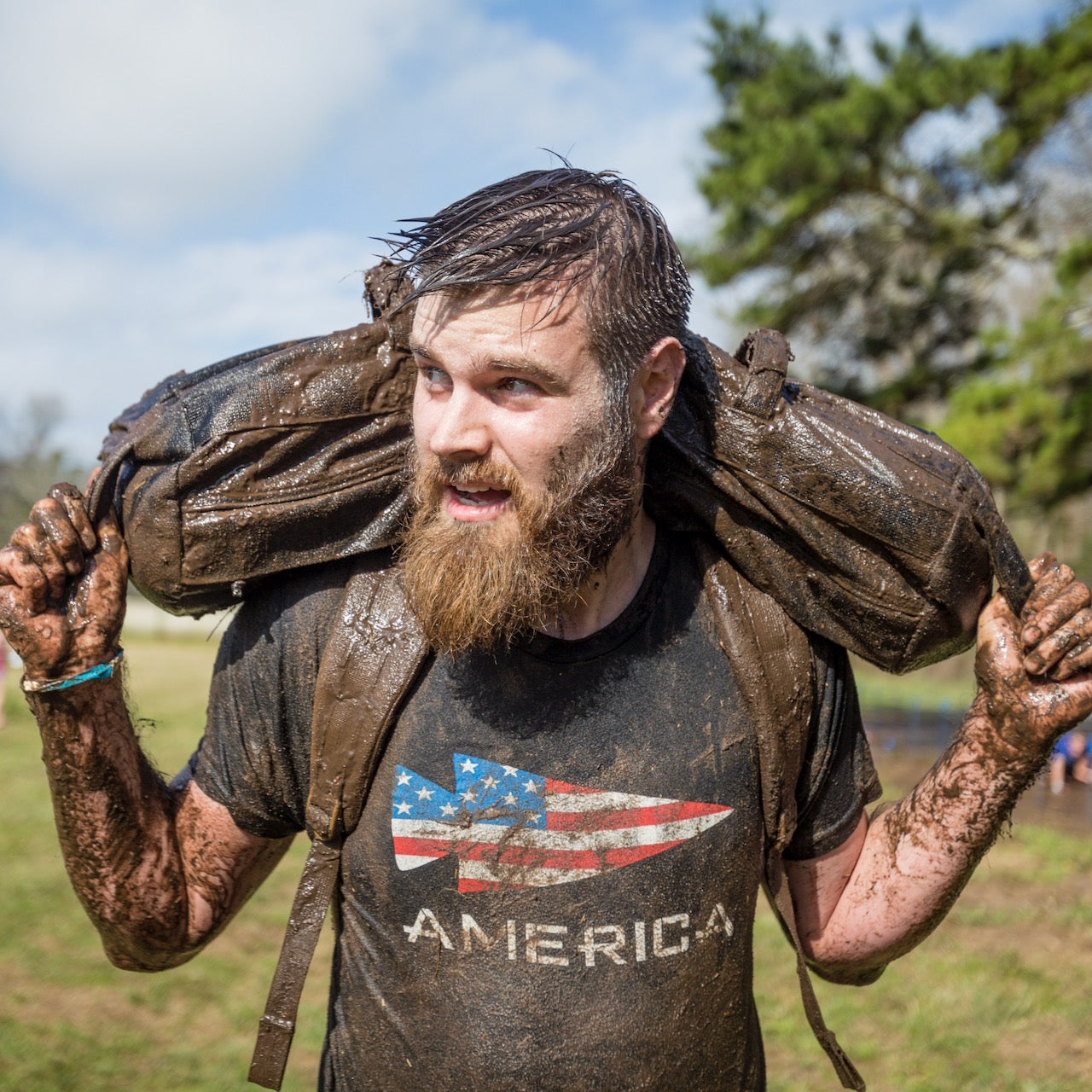 America Tee - Tri-BlendX - Image 2