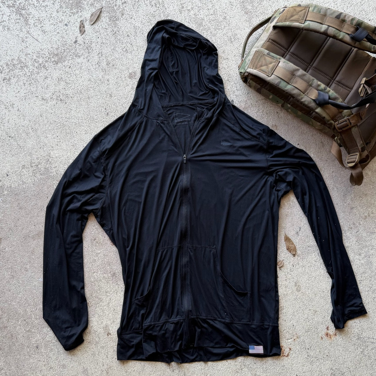 Men's USA Sun Hoodie - Full-Zip - ToughMesh - Image 4