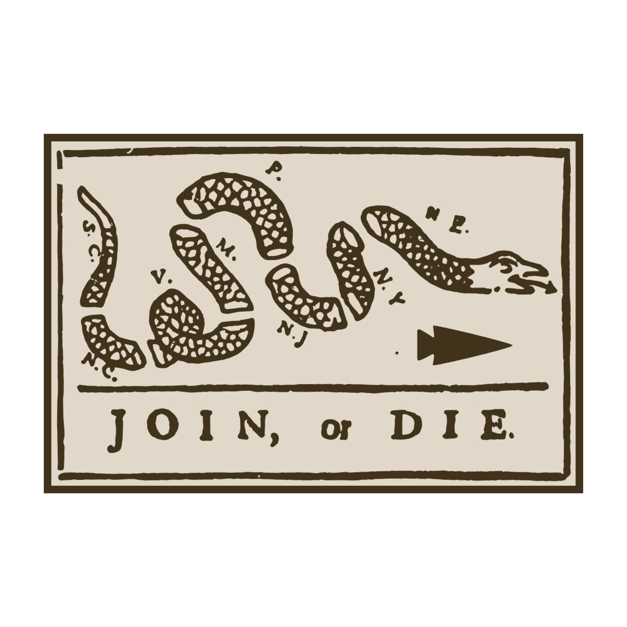 Join or Die Ruck