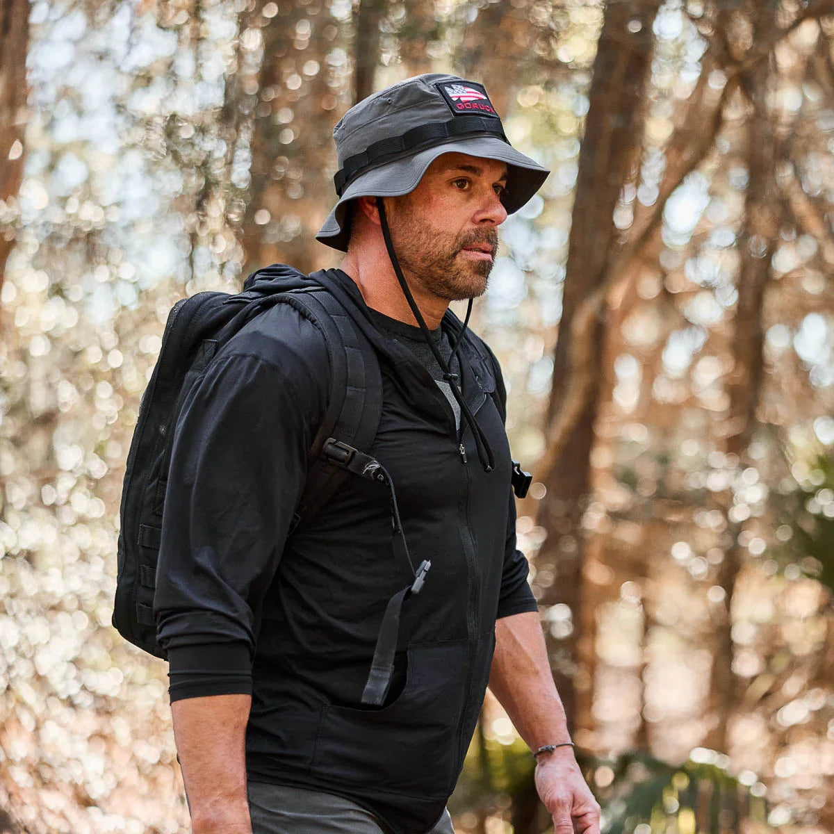 Men's USA Sun Hoodie - Full-Zip - ToughMesh - Image 10