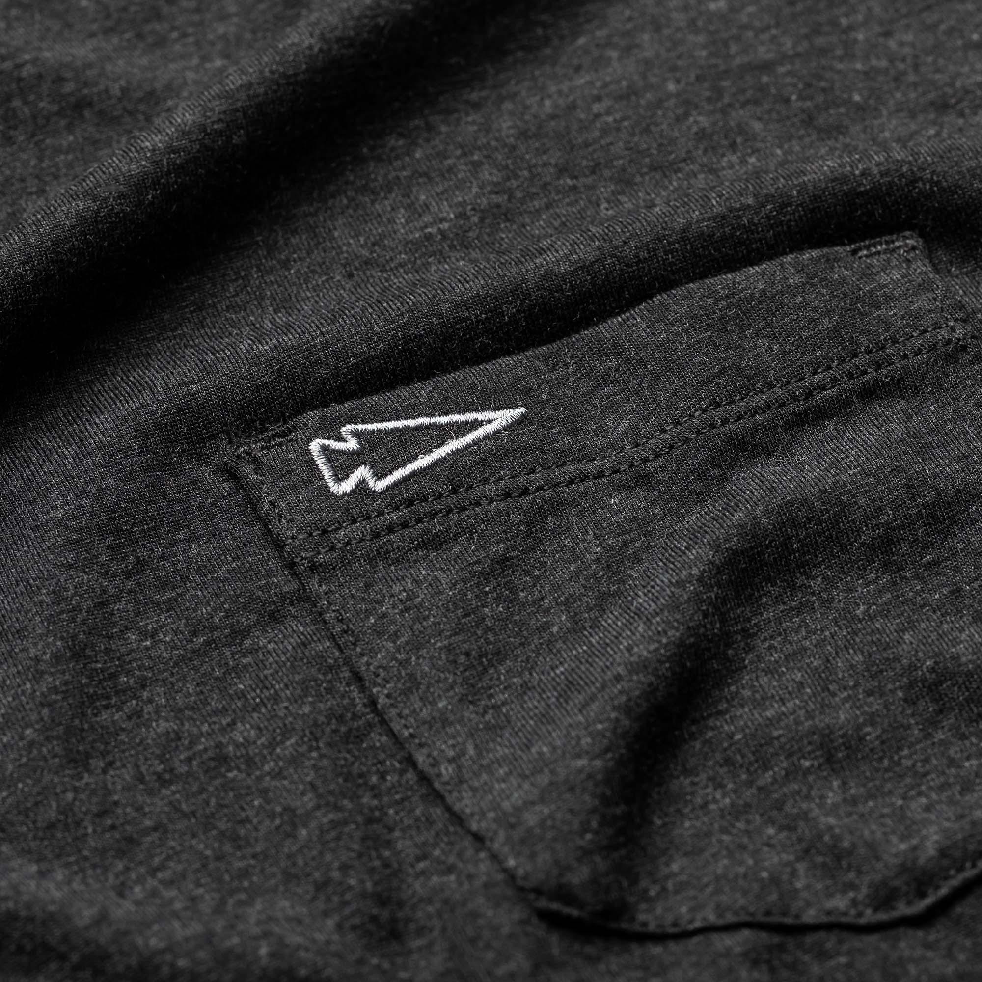 Men's Long Sleeve Pocket Tee - Tri-BlendX - Image 4