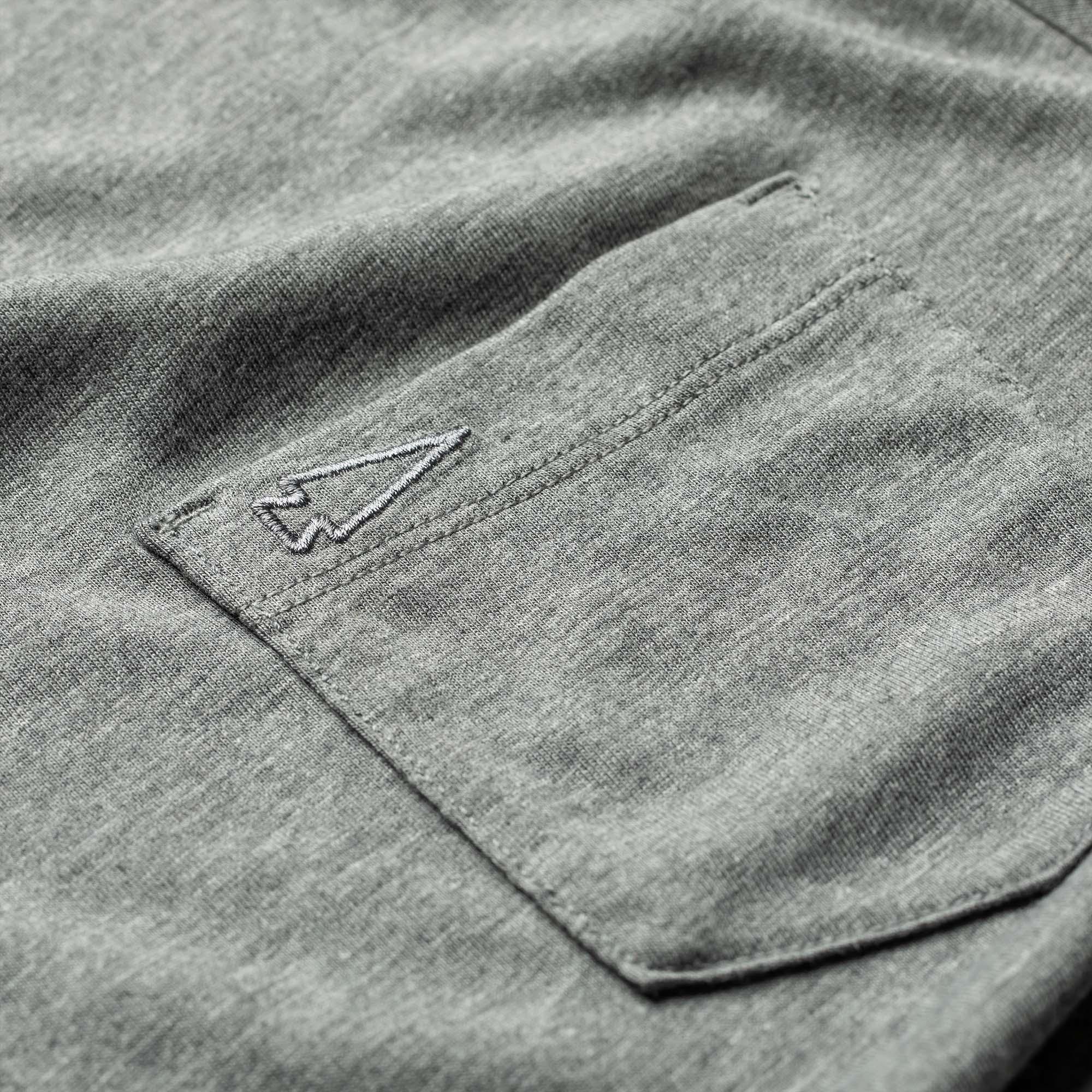 Men's Long Sleeve Pocket Tee - Tri-BlendX - Image 14