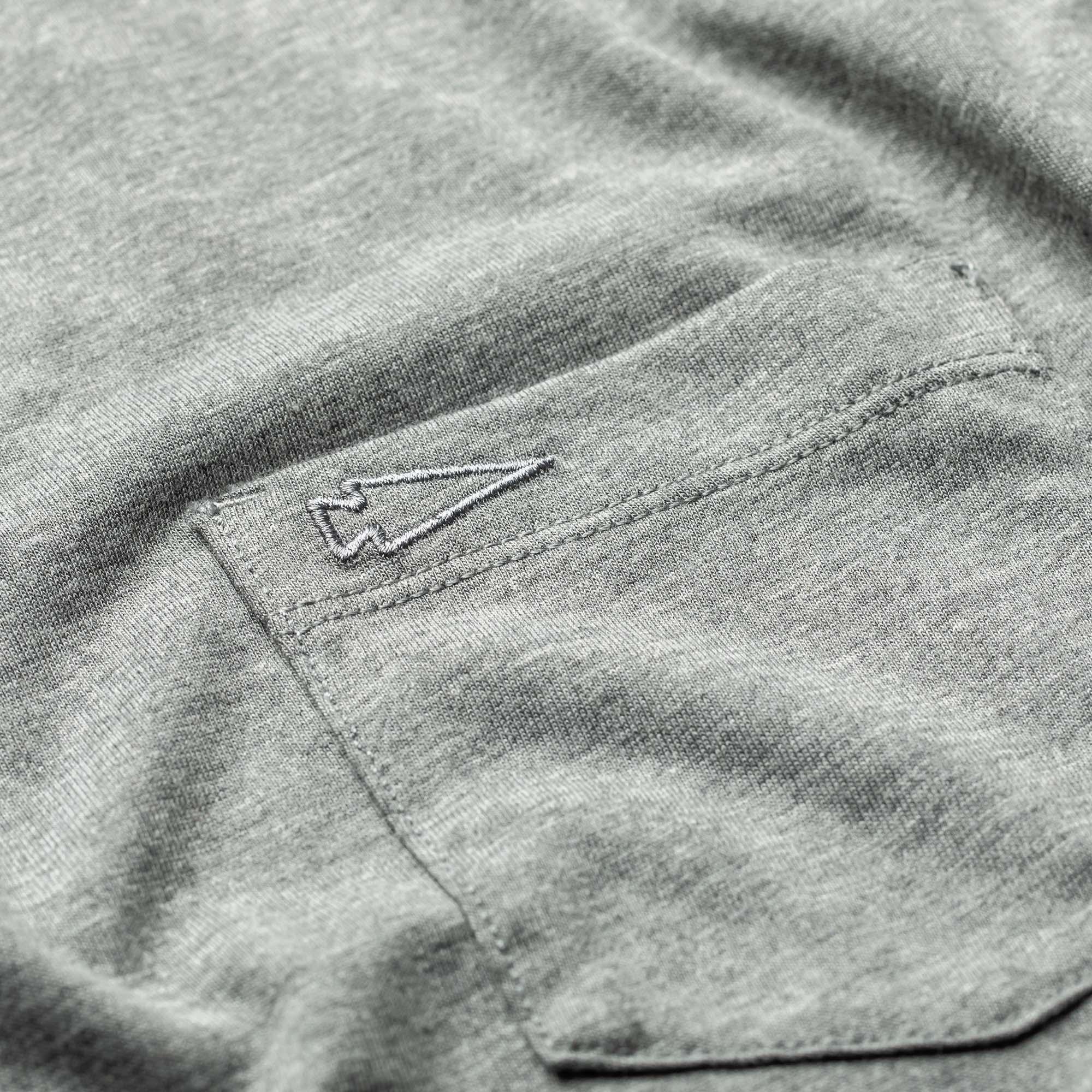 Short Sleeve Pocket Tee - Tri-BlendX - Image 9