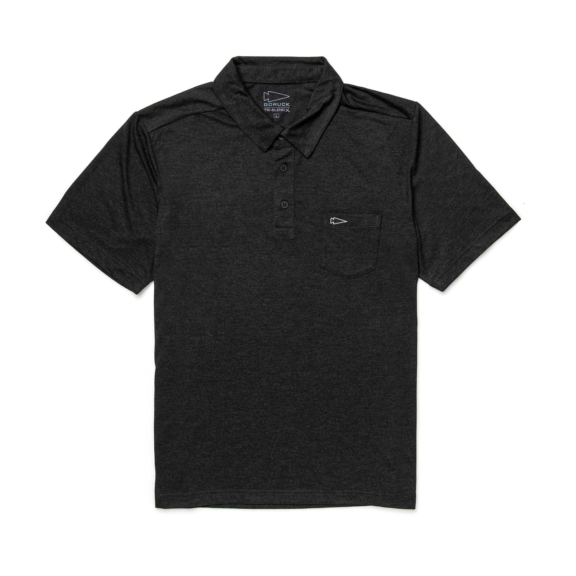 Men's Polo with Pocket - Tri-BlendX - Image 7