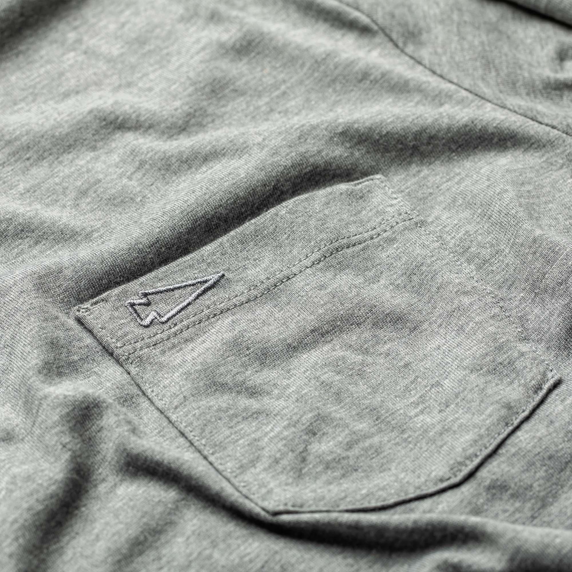 Men's Polo with Pocket - Tri-BlendX - Image 3