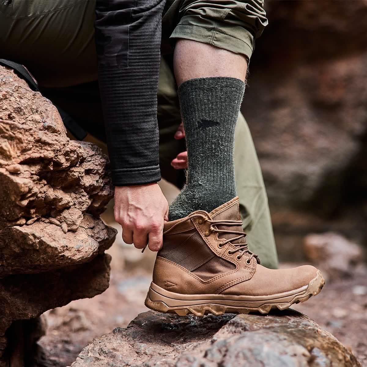Merino Challenge Socks - Crew - Image 27