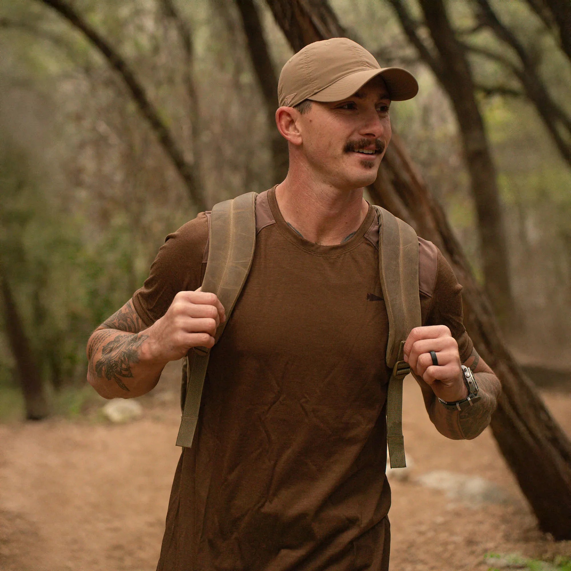 Men??s Commando Tee - Merino Wool - Image 15