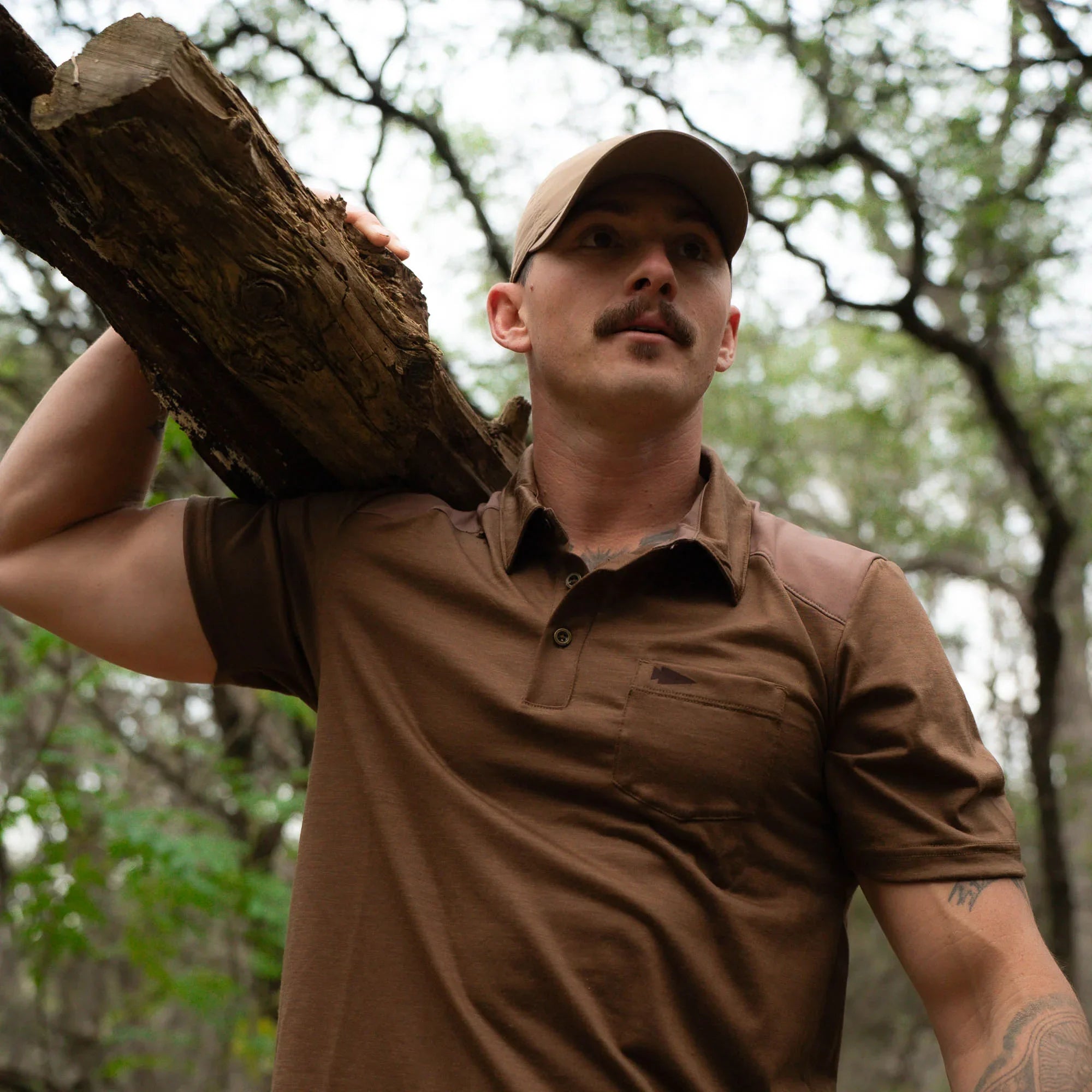 Men's Commando Polo - Merino Wool - Image 10