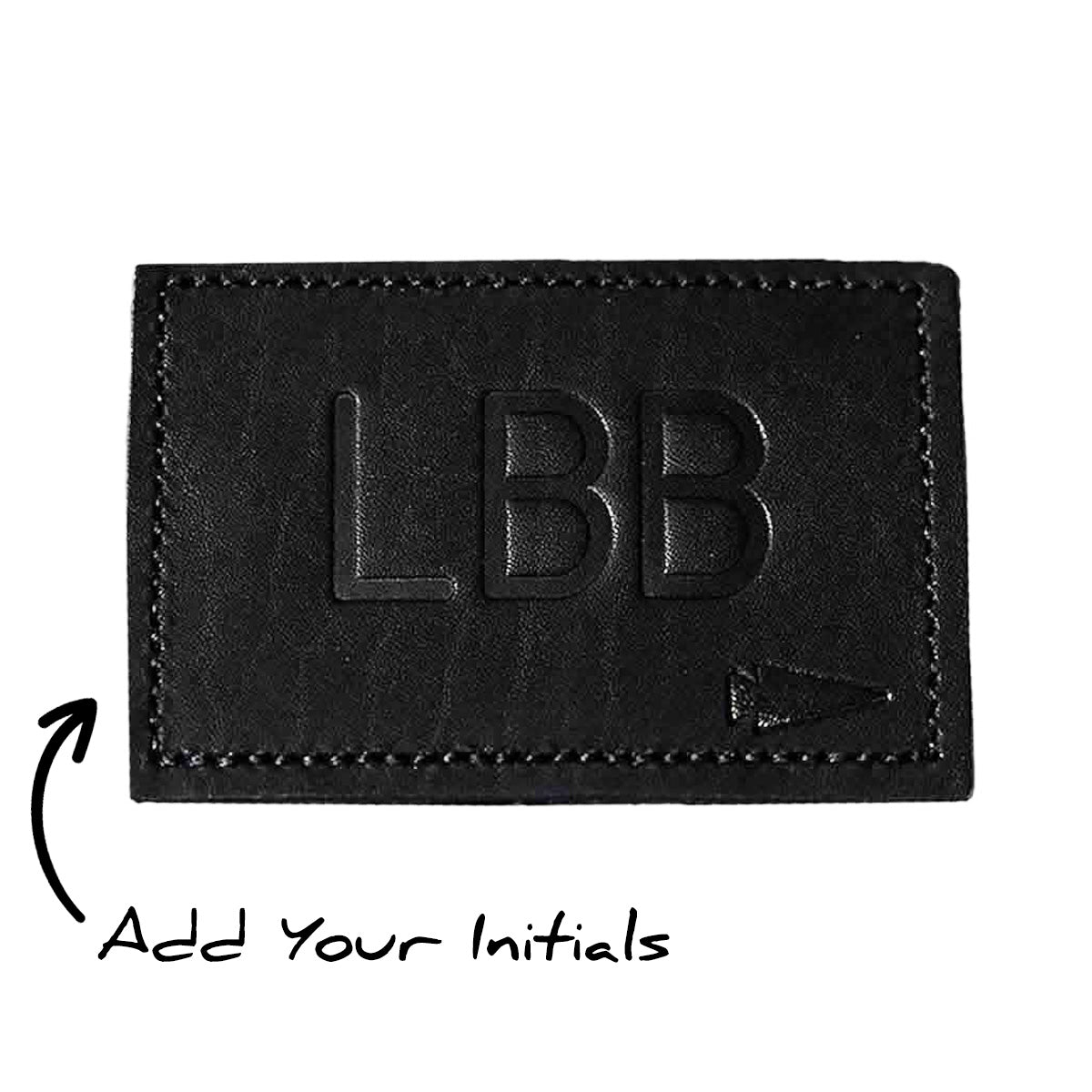 Patch - Custom Leather Monogram