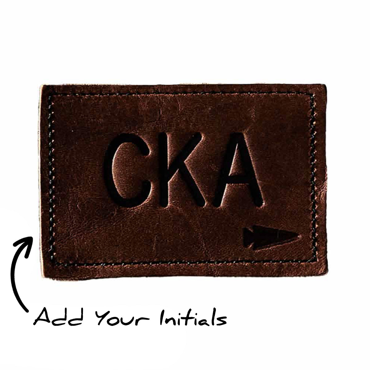 Patch - Custom Leather Monogram - Image 5