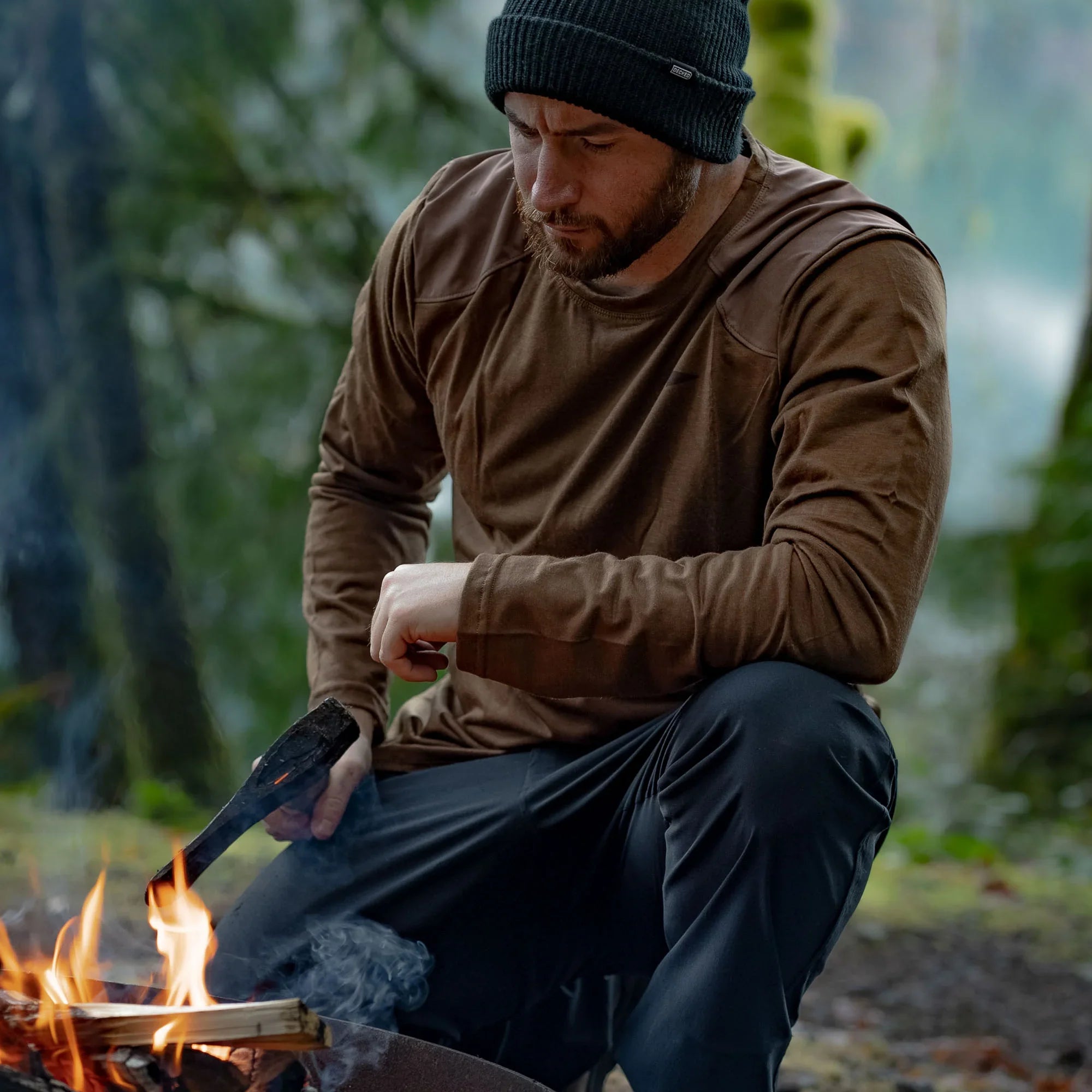 Men??s Commando Long Sleeve - Merino Wool - Image 6