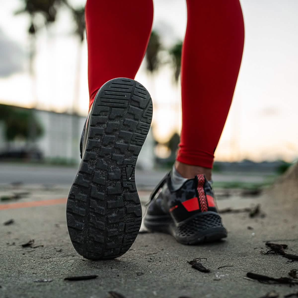 Women's Rough Runner - Midnight Frogskin + High Risk Red - Image 6