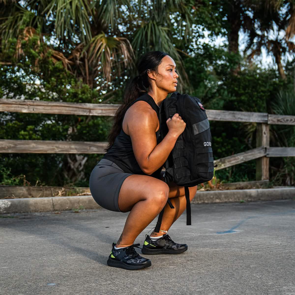 Women's Rough Runner - Midnight Frogskin + Acid Lime - Image 5
