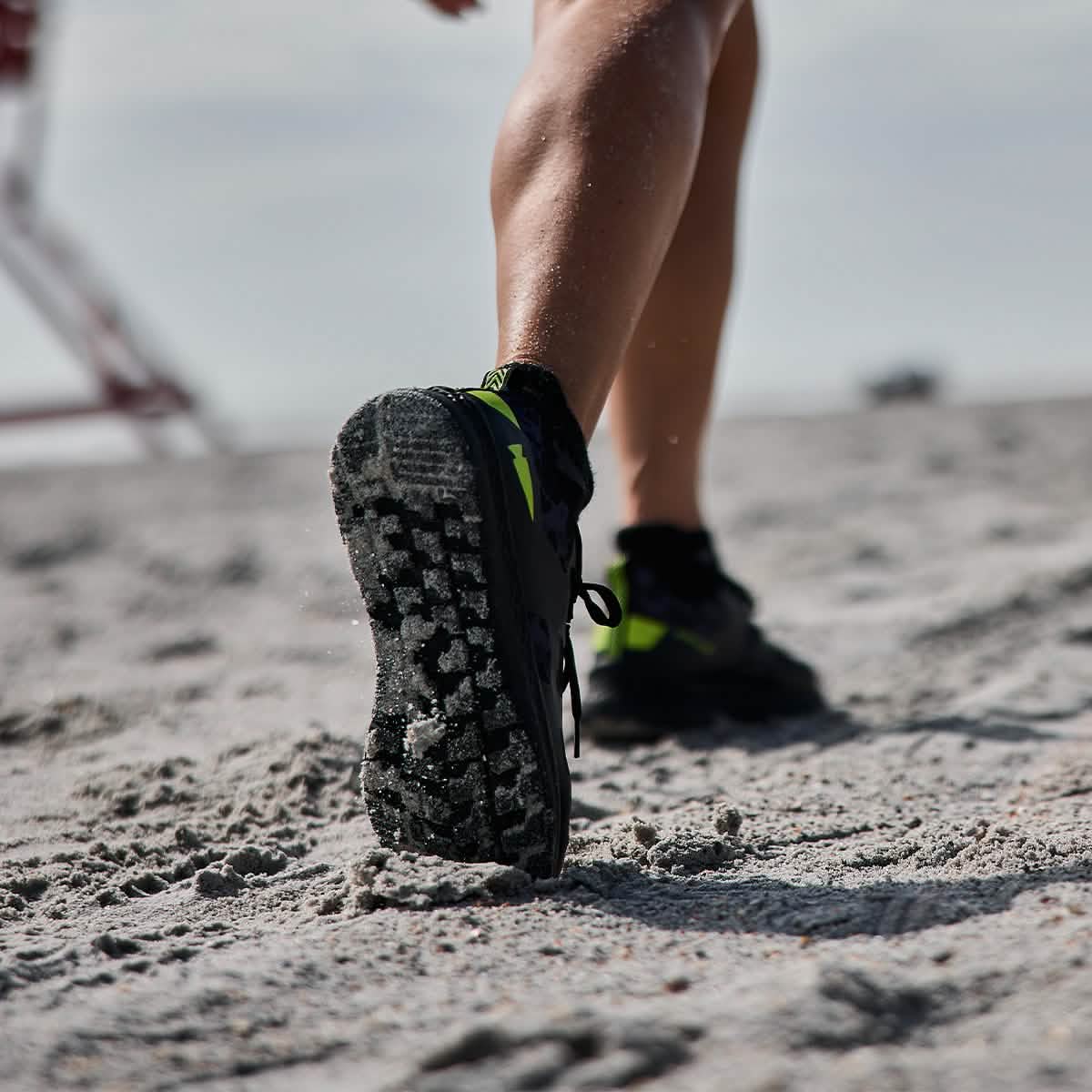 Women's Rough Runner - Midnight Frogskin + Acid Lime - Image 10