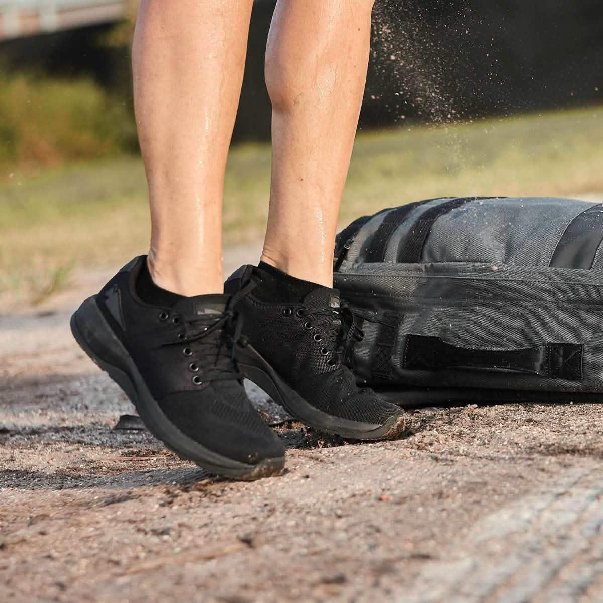 Men's Ballistic Trainers - Blackout w/ Black Reflective Spearhead - Image 2