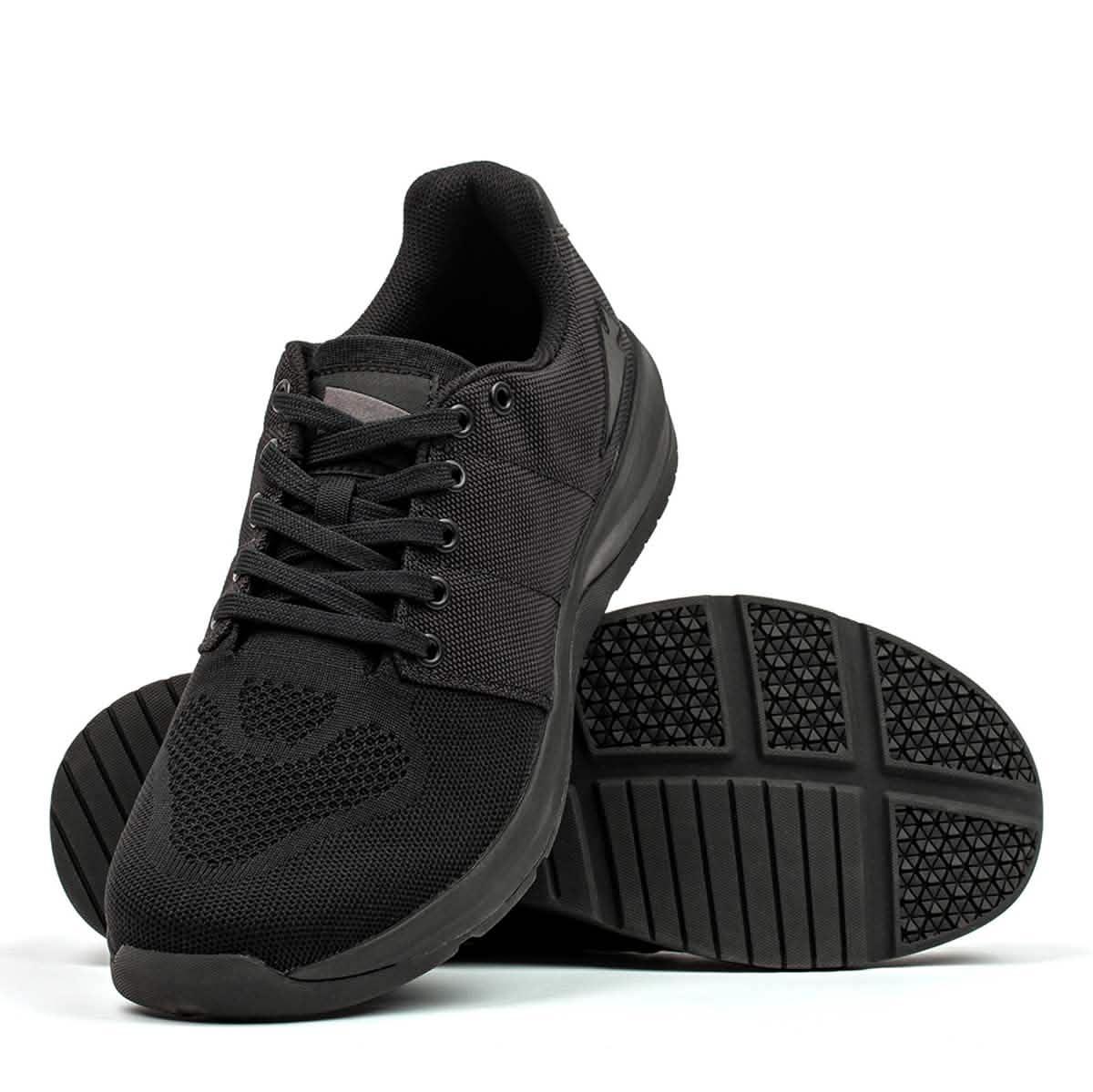 Women's Ballistic Trainers - Blackout w/ Black Reflective Spearhead - Image 2