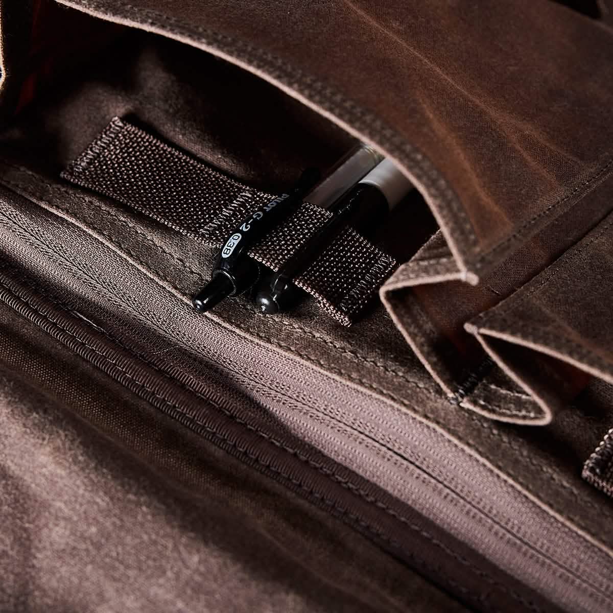 Waxed Canvas Claymore Sling Bag - Image 7