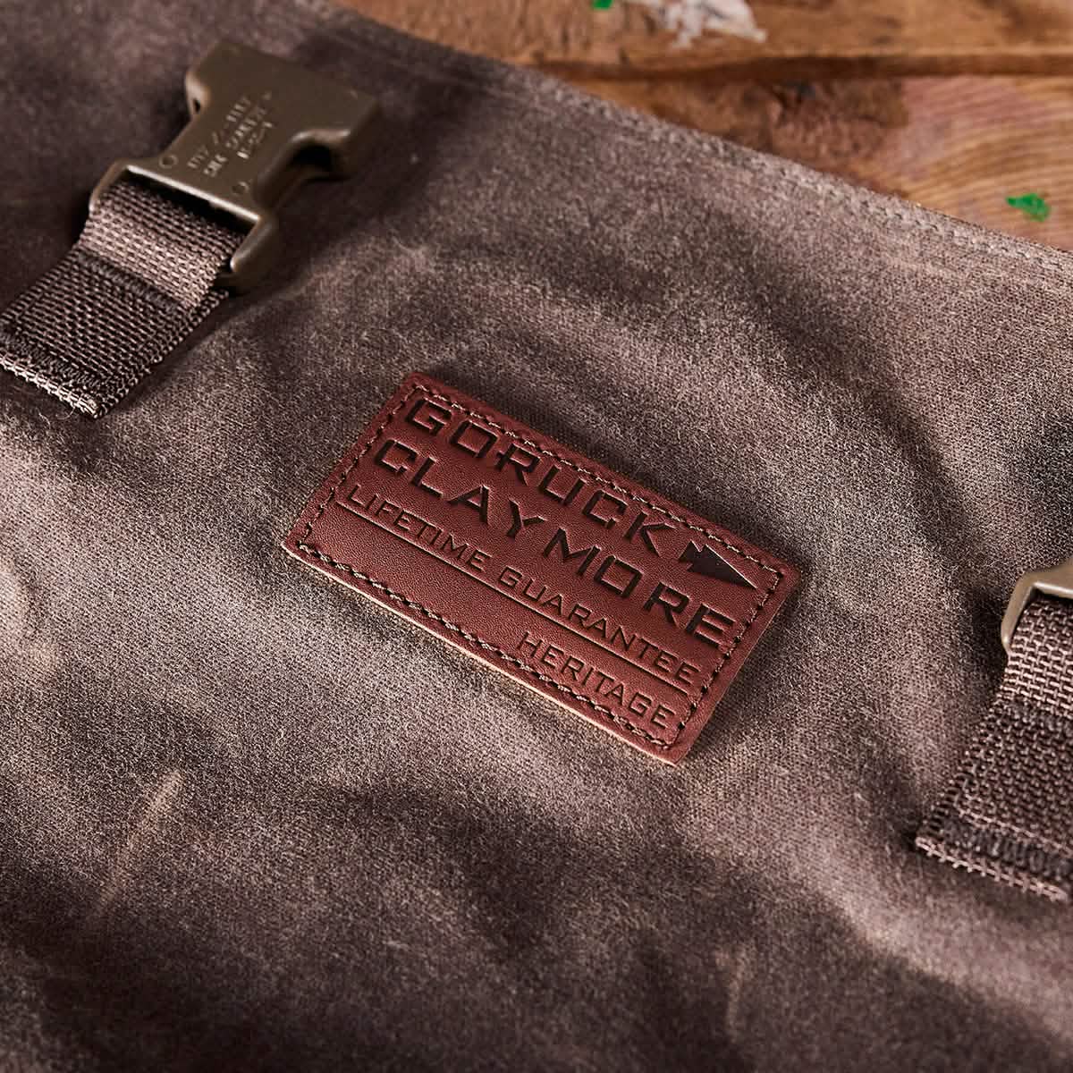 Waxed Canvas Claymore Sling Bag - Image 12