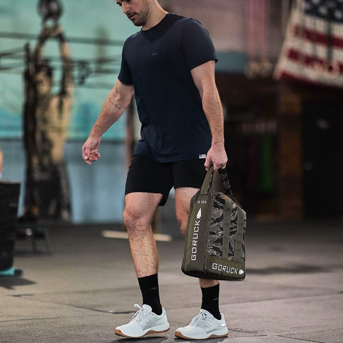 Men's Ballistic Trainers - Lunar Rock + Gum w/ Silver Reflective Spearhead - Image 2