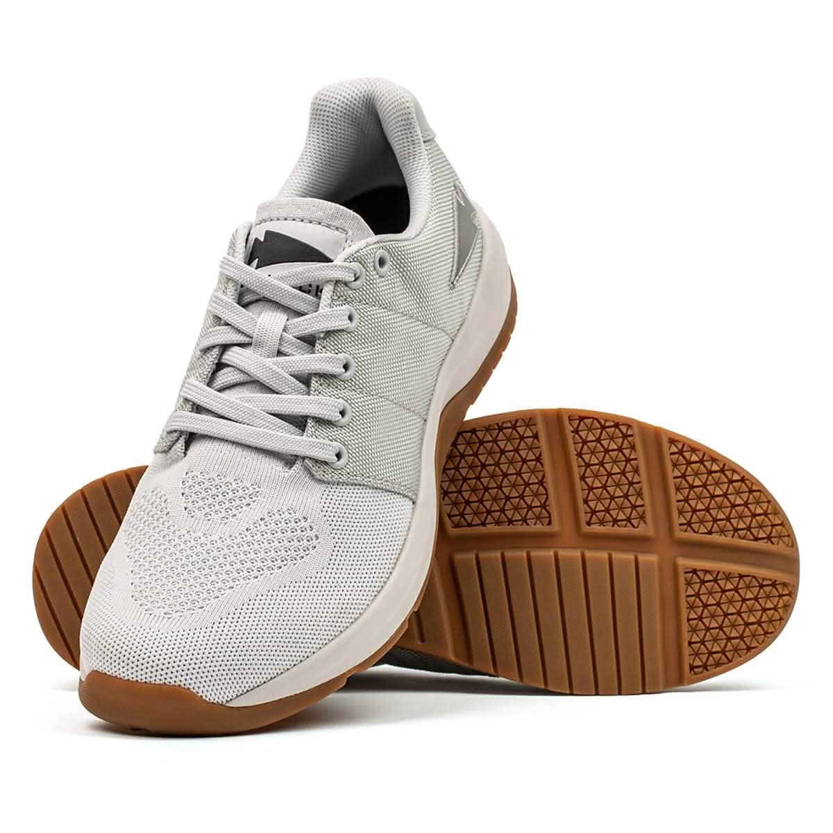 Men's Ballistic Trainers - Lunar Rock + Gum w/ Silver Reflective Spearhead - Image 8