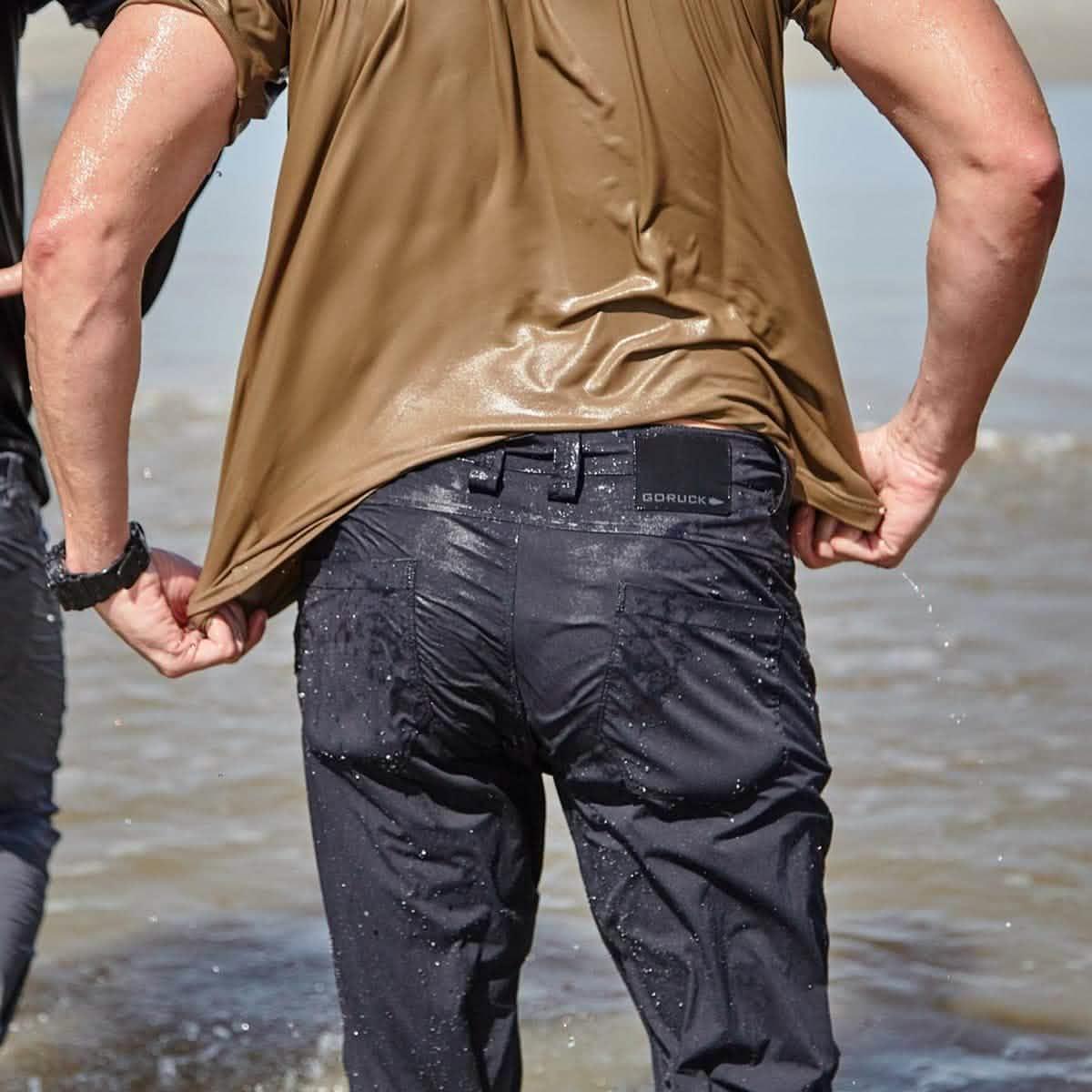 Size 40x34 only - Men??s Simple Pants - Lightweight ToughDry? - Image 4